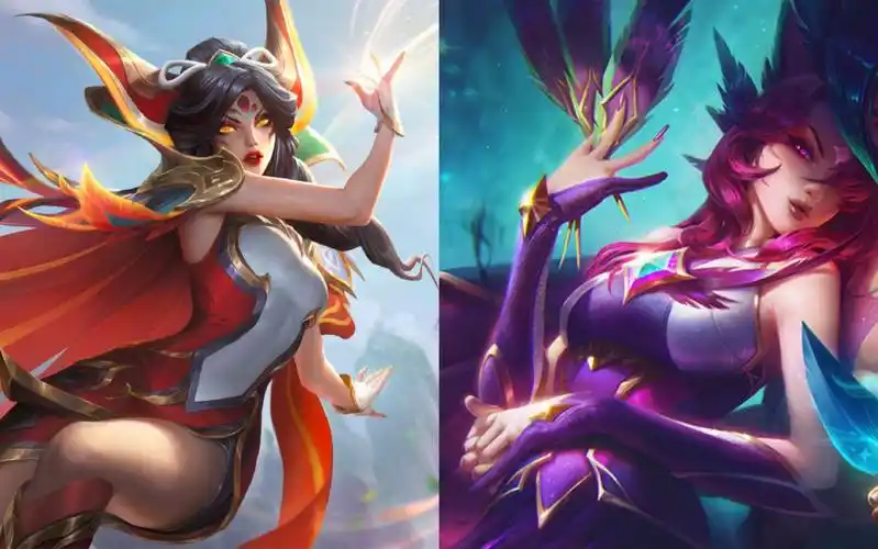 【霞皮肤对比】神凰行者vs星之守护者,你选哪个?