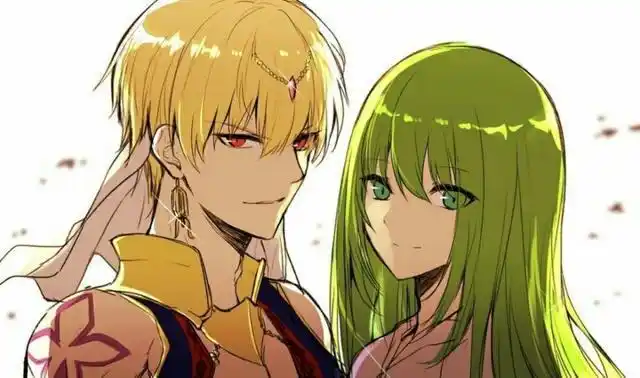 fgo沙雕图金闪闪与恩奇都的秀恩爱专场没想到你是这样的小恩