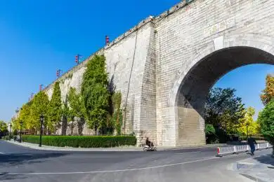 江苏省南京中华门老城墙景观