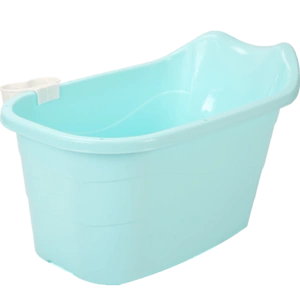 充气浴缸折叠大人浴盆家用全身泡澡桶大号便携式塑料小户型可坐躺