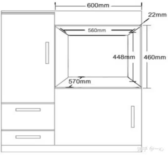 不过尺寸的话大概差不读就是下面这样:所以,在装修厨房选择你的蒸烤箱