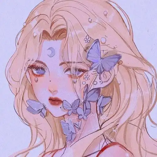 女生头像古风动漫温柔女生头像