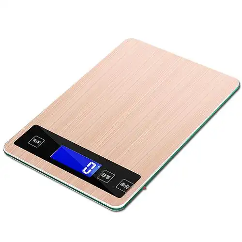 精准防水厨房电子秤10公斤家用称重器克5小型克度天平烘焙食物称