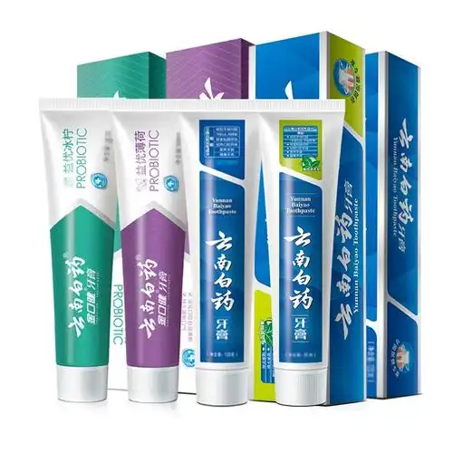 云南白药金口健牙膏4支组合装 - 惠券直播 - 一起惠返利网_178hui.com