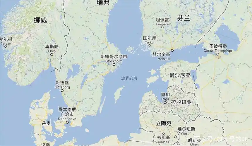 圣彼得堡的位置