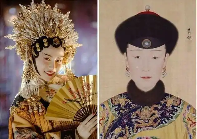 乾隆的12名妃子,哪个最好看?_画像