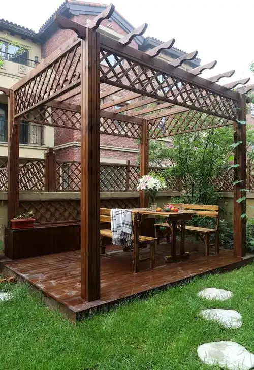 1,657 美式风格庭院/花园走廊别墅装修效果图装修效果图