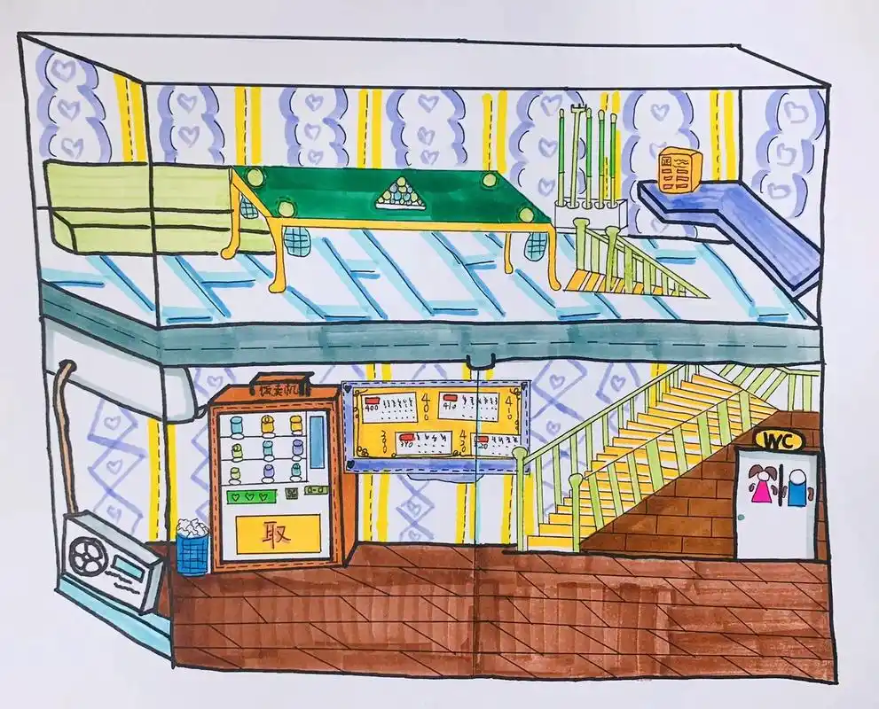 画画 #美术生 #原创视频 #儿童画 #公交站台的设计 @ - 抖音
