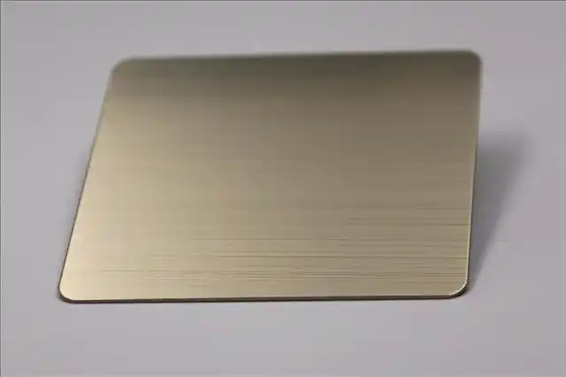 佛山直销201不锈钢板 供应304不锈钢板拉丝香槟色产品图片,佛山直销20