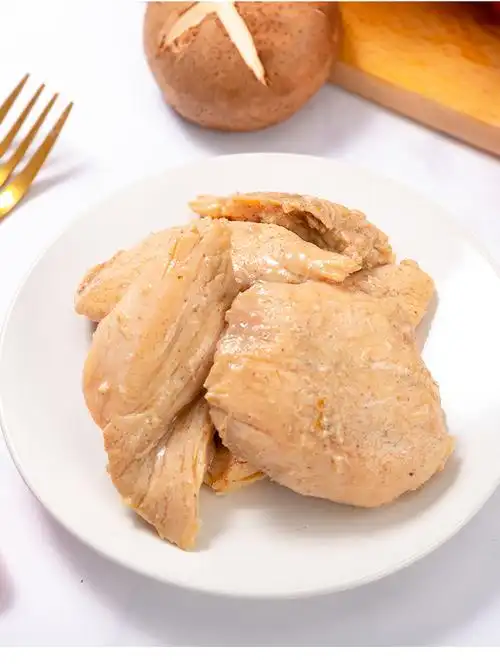 低盐宠物可用蒸煮水煮鸡胸肉100g鸡小胸零食无淀粉无香精妙鲜多