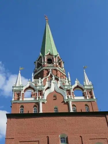 终于见到克里姆林宫