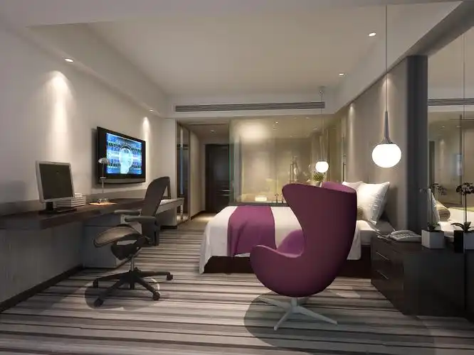 豪汇假日宾馆现代简约装修效果图