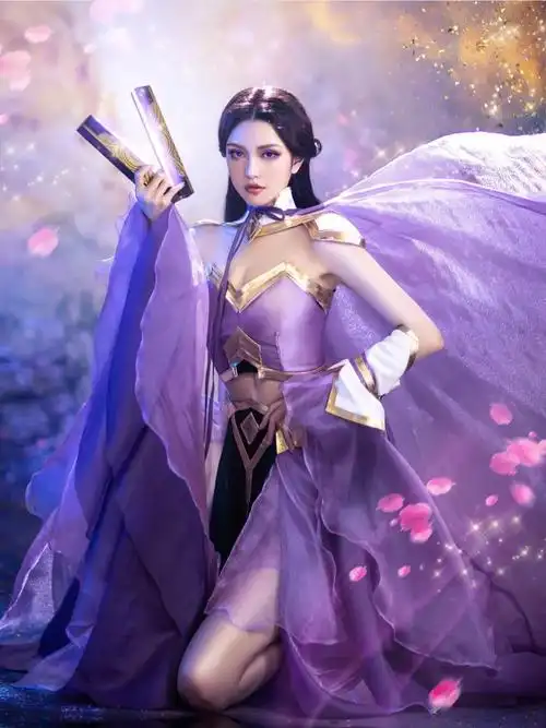 露娜紫霞仙子cos