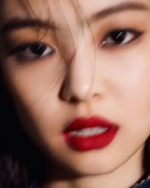 jennie金智妮热辣红唇性感写真59