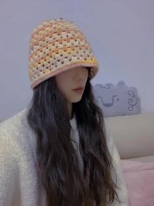 钩针编织miumiu渔夫帽