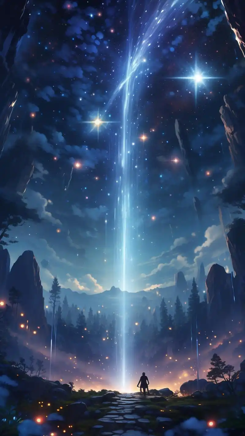 78绝美星空流星壁纸来袭90