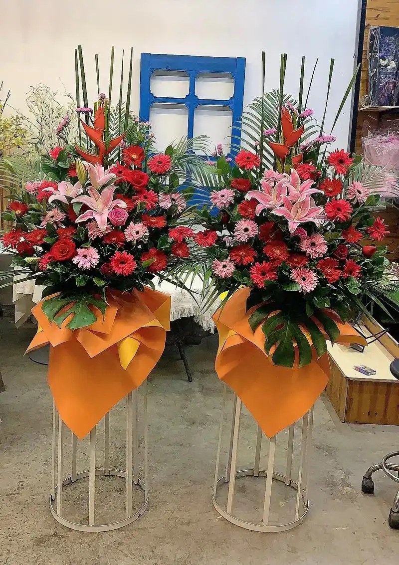 图片分享#开业花篮图片 #鲜花花篮 #鲜花开业花篮 #喜庆花 - 抖音