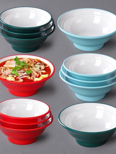 密胺拉面碗麻辣烫汤粉米线大碗商用仿瓷螺蛳粉宽口碗面馆专用面碗