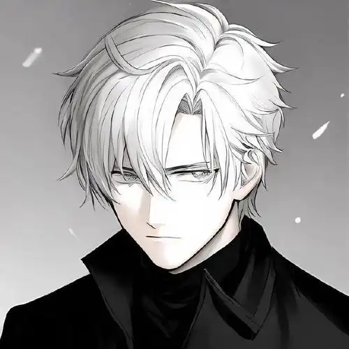 黑白男生头像,彰显独特个性,快来挑选你的专属风格吧#二次元新鲜事