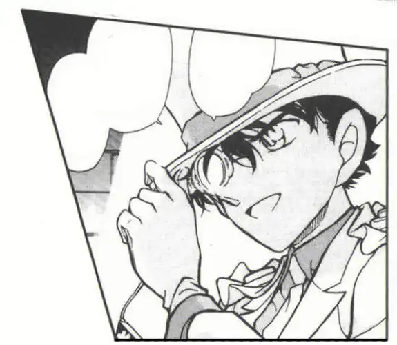 柯南系列怪盗基德黑白漫画