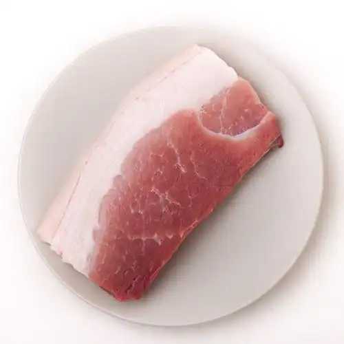 带皮二刀肉:9.98元/500g