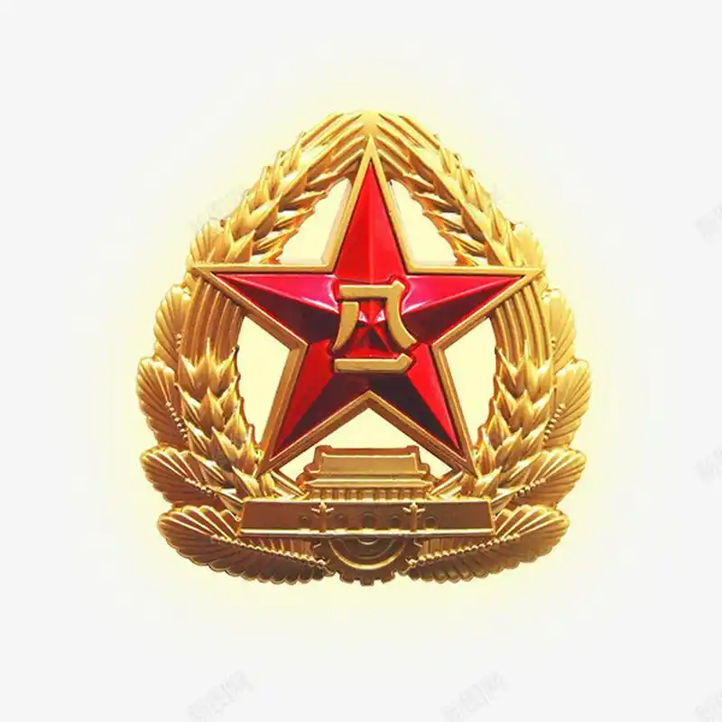 庆祝建军96周年  军徽 百万雄兵守四方,八一军徽放豪光.