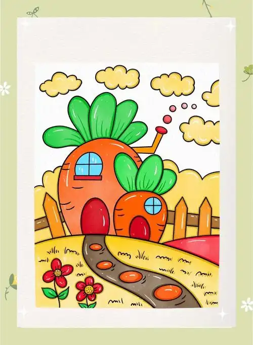 孩子也能玩的几何抽象画,简单又有趣!