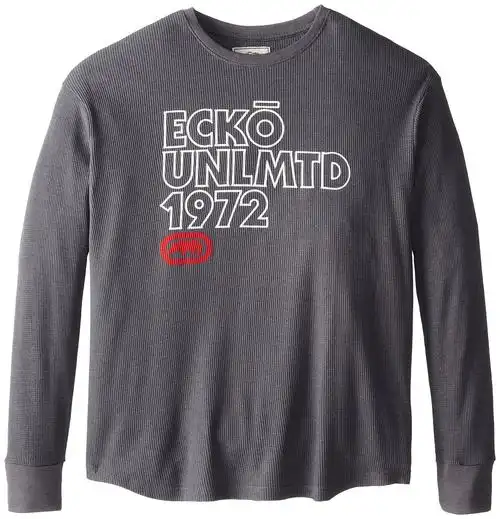 ecko unltd. 男士 a ok thermal 炭黑色 5x/大