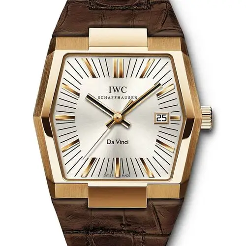 [9.5新]万国达文西系列18k玫瑰金自动机械男表 iw546103