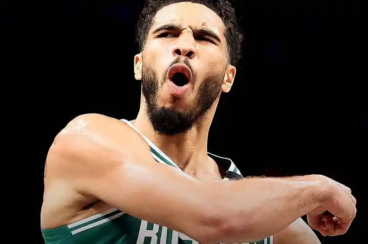 原创39分5板6助6断塔图姆太狠了一战刷爆多项nba纪录字母哥小心