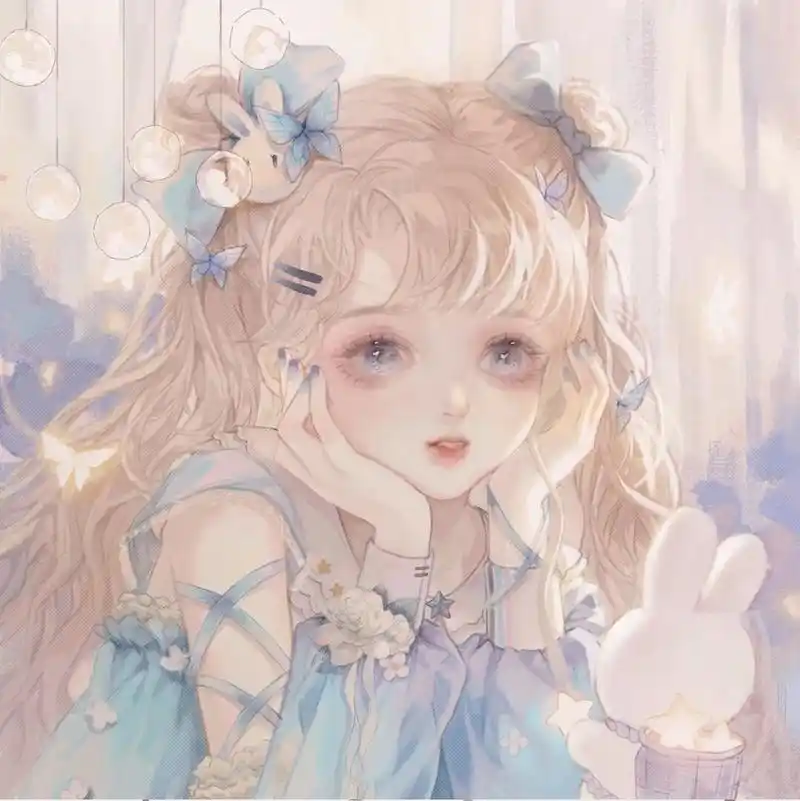 新一期甜美可爱美少女动漫头像更新了,小仙女们快来点赞领取!