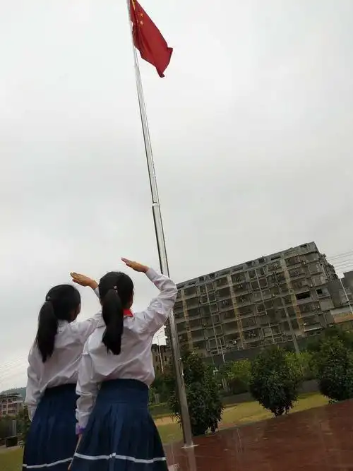 让我们向国旗敬礼吧! - 美篇