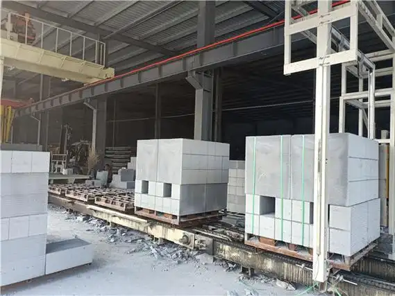 加气砖无托盘打包设备加气墙板改造