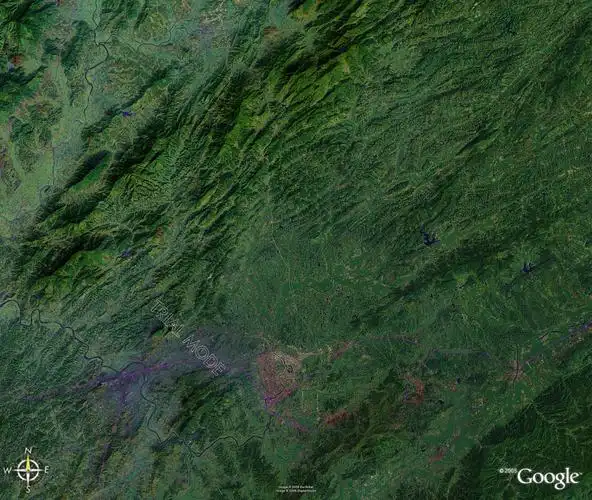 卫星地图_江西地图_高清版_下载-政区地图