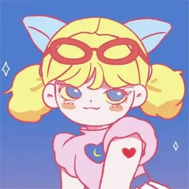 可爱的图片萌女孩动漫头像51张_女生微信头像_头像屋