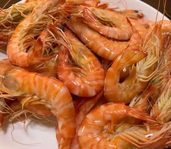 angel郭做的清蒸基围虾
