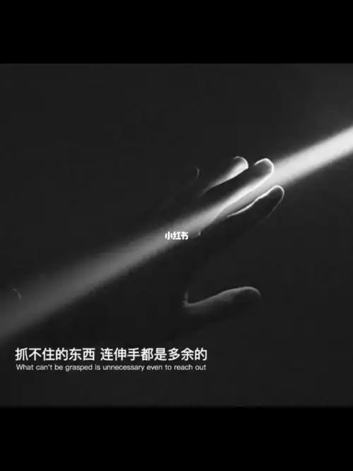 抓不住的东西,连伸手都显得多余_素材_文字素材