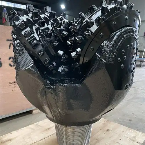 17 1/2mm537高耐磨硬岩克星三牙轮钻头   旋挖钻头  价格从优  锐金