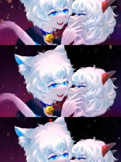 霸道总裁喜喵喵和他的小娇妻喜羊羊拟人图已授权喜羊羊与灰太狼