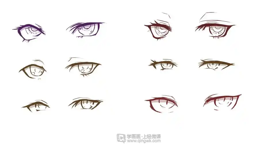 写生眼睛—眼睛结构绘制入门训练