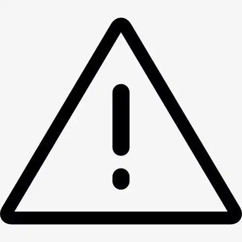 三角警示信号图标