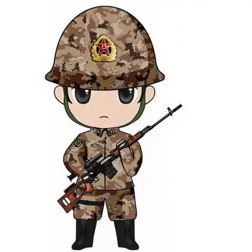 军人卡通头像图片大全 高清卡通军人头像
