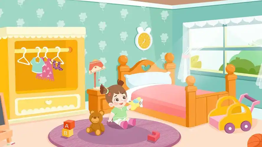 小女孩的卧室|插画|儿童插画|拇指妹妹 - 原创作品 - 站酷 (zcool)