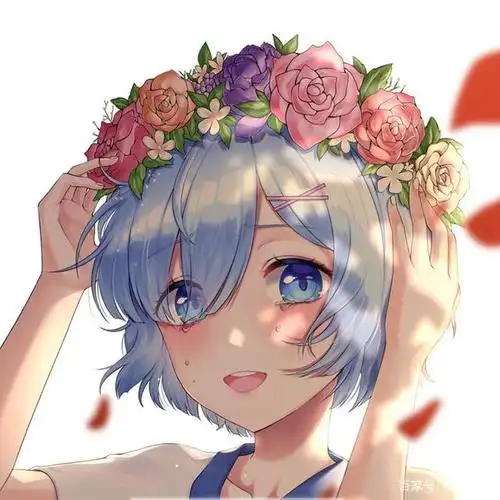超可爱雷姆动漫头像分享,堪称二次元萝莉中的经典,少女感十足