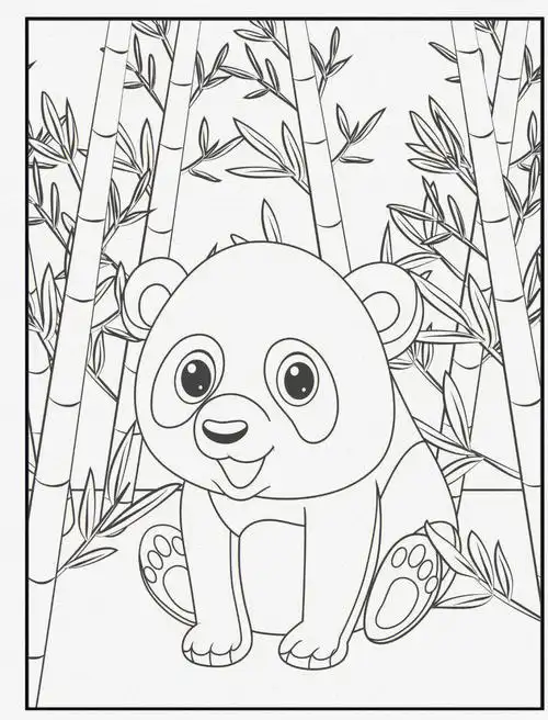 涂色模板400页超全幼儿涂色素材