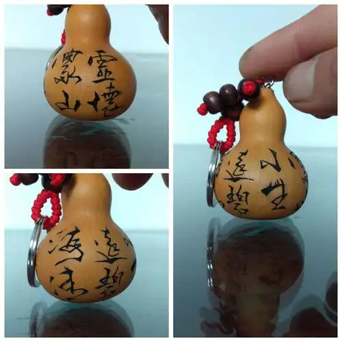 纯手工葫芦刻字烙画