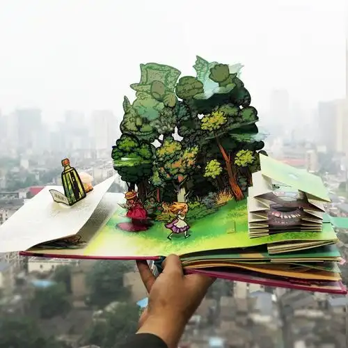 立体书珍藏中文版世界童话故事3-6-10周岁女孩成人儿童绘本书籍适合小