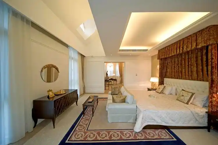 欧式别墅装修卧室欣赏图