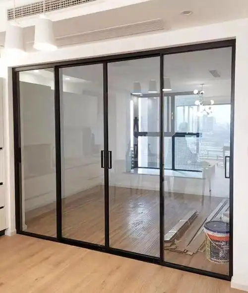 轻奢极简4扇推拉门