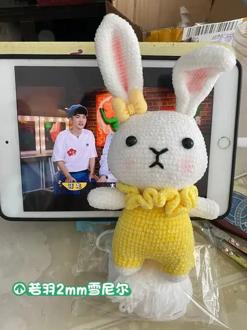 若羽家20期盲钩兔子兔纸附图解